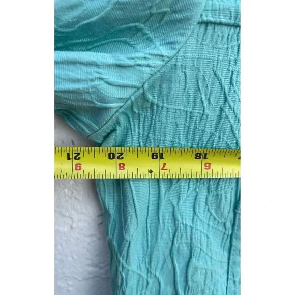 Kaktus Womens Long Sleeve Button Down Swirl Jacket Blue Sz M - Picture 10 of 10